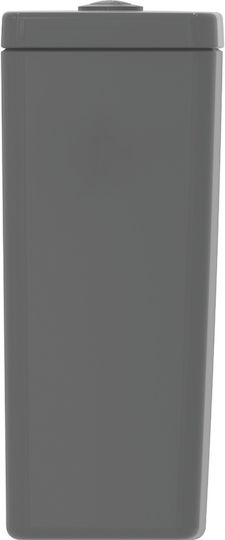Ideal Standard Ilife A Wall Mounted Plastic Rectangular Low Pressure Gray Toilet Flush
