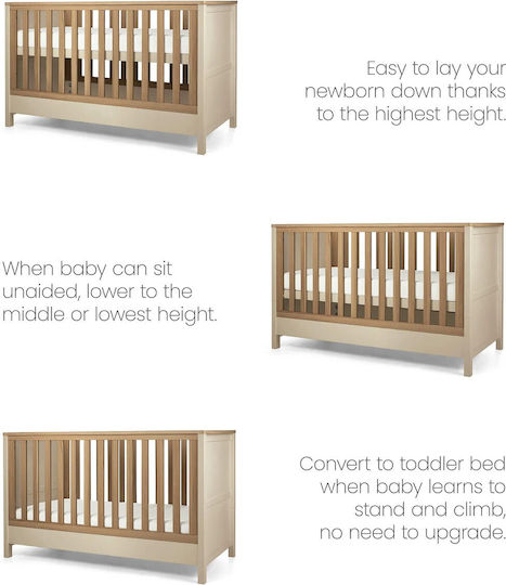 Mamas & Papas Harwell Baby Furniture Set Beige / Beige