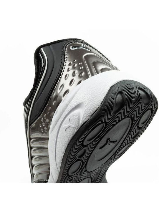 Sneakers Kids Sports Shoes Running Silver