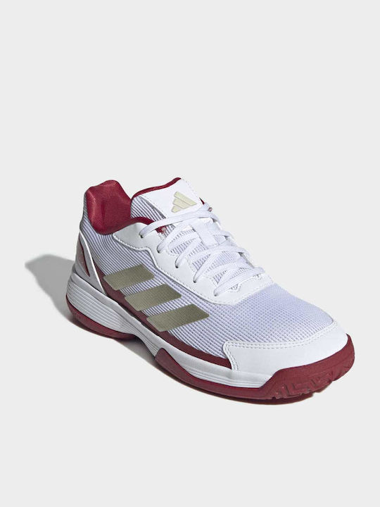 Cloud Kids Sports Tennis Shoes with Laces White