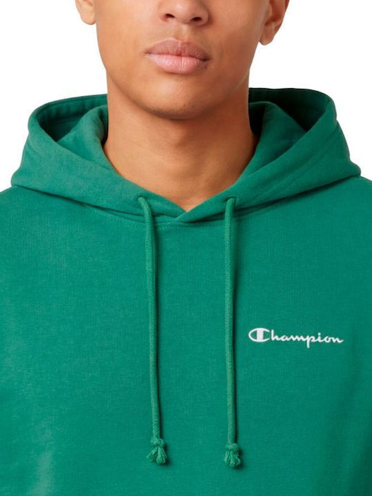 Детски Суичър с Качулка и Джобове Зелен Hooded Sweatshirt