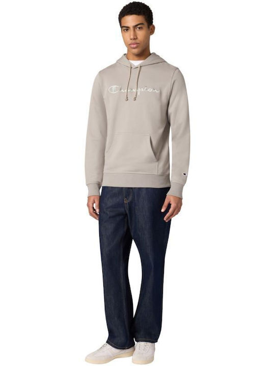Hooded Sweatshirt Φούτερ με Κουκούλα Beige