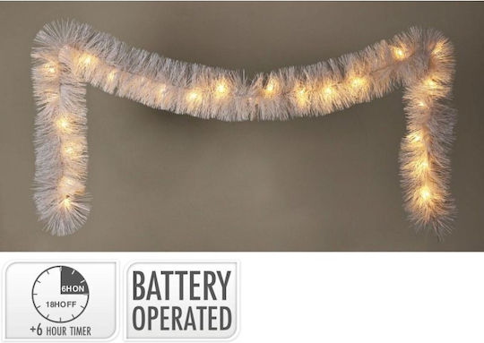 Dekorative Girlande 270cm 26LED Weiße Weiße