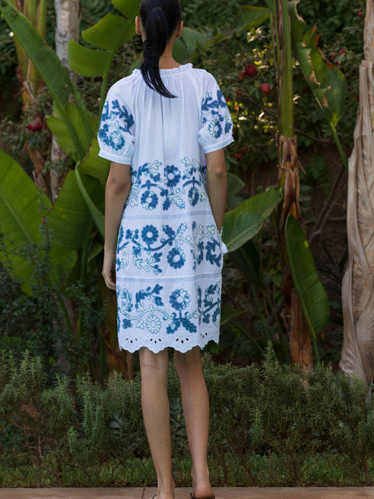 Mini White Dress