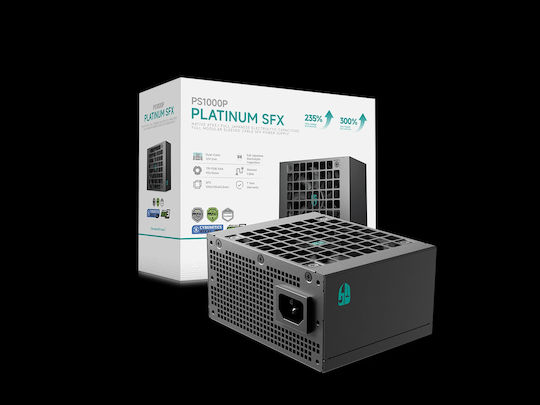 Deepcool SFX 3.1 1000W Μαύρο Τροφοδοτικό Υπολογιστή Full Modular 80 Plus Platinum