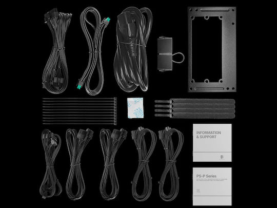 Deepcool SFX 3.1 850W Schwarzes Netzteil für Computer Vollständig modulare 80 Plus Platin