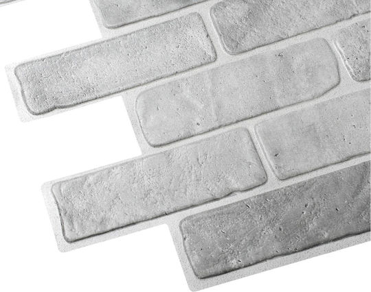 3D Стенен Панел От PVC Сив