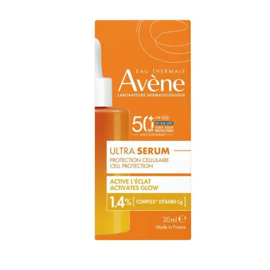 Eau Thermale Avène Ulta Serum 1.4% Complex Vitamin Cg Sunscreen Face Serum SPF50+ 30ml