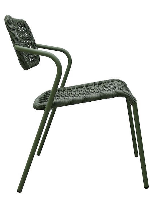 Scaun de Exterior Metalic Bee Lăi 62x56x82cm