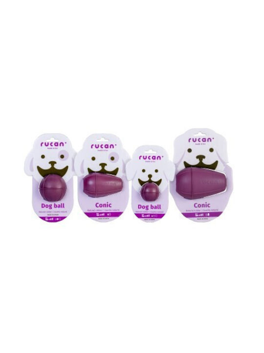 Rucan Топка Играчка За Кучета От Каучук Medium / Small Лилава 1 Брой Rucan Топка Играчка За Кучета От Каучук Medium / Small Лилава 1 Брой