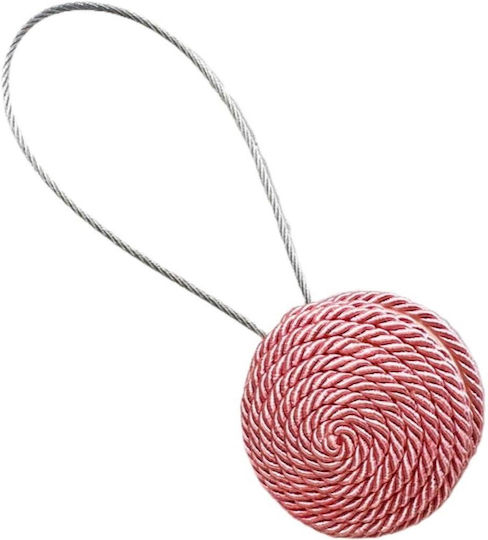 Fabric Pink Magnetic Tie-Back