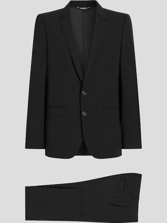 Winter Men's Suit Black