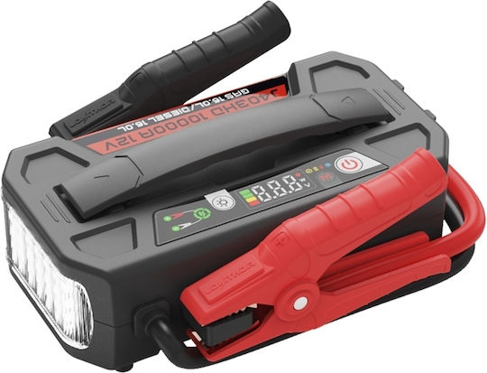 Lokithor J403HD Φορητός Εκκινητής Μπαταρίας Αυτοκινήτου 64000mAh με Power Bank / USB / Φακό 12V