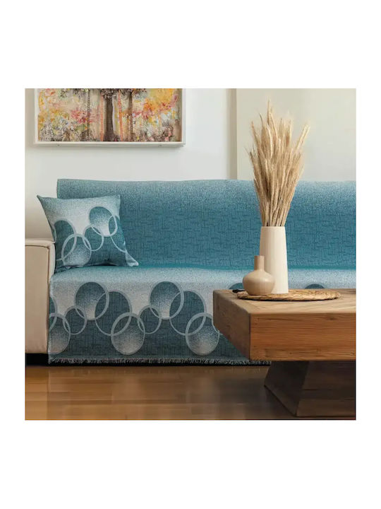 Borea 0 X Decken & Couchdecken Dreisitzer-Sofa Wurf 180x300cm Grau