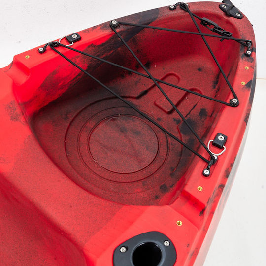 SCK Nereus Hd 2902 Plastik-Kajak Angeln 2 Personen Rote