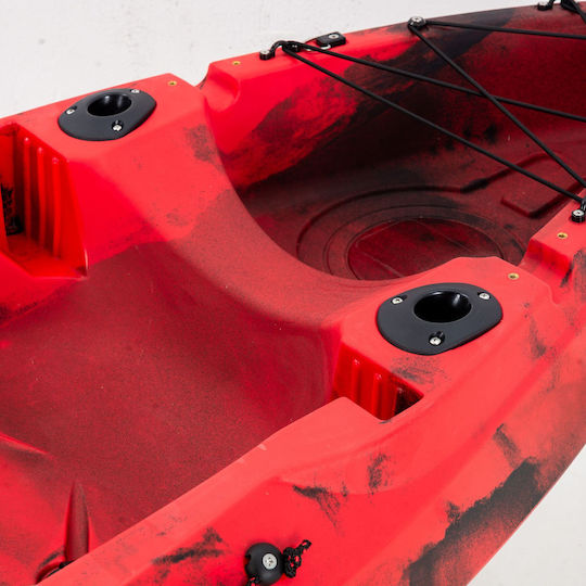 SCK Nereus Hd 2902 Plastik-Kajak Angeln 2 Personen Rote