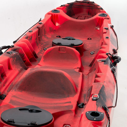 SCK Nereus Hd 2902 Plastik-Kajak Angeln 2 Personen Rote
