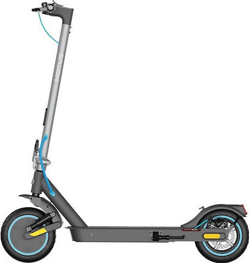 Motus Scooty 10 Electric Scooter with 20km/h Max Speed and 40km Range in Gray Color