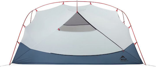 MSR Camping Tent Igloo Mountaineering Green with Double Cloth 4 Seasons for 2 People Waterproof 3000mm 224x264x102cm