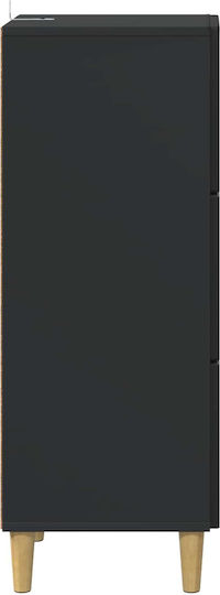 Sertar de Depozitare din Lemn cu 3 Sertare M33xL34.5xÎ90cm