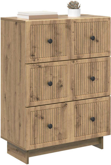 Metal Storage Cabinet L66xW34.5xH90cm