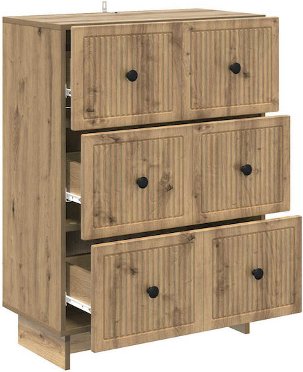 Metal Storage Cabinet L66xW34.5xH90cm