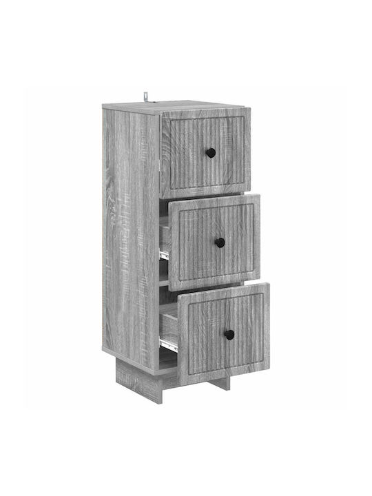Metal Storage Cabinet L33xW34.5xH90cm
