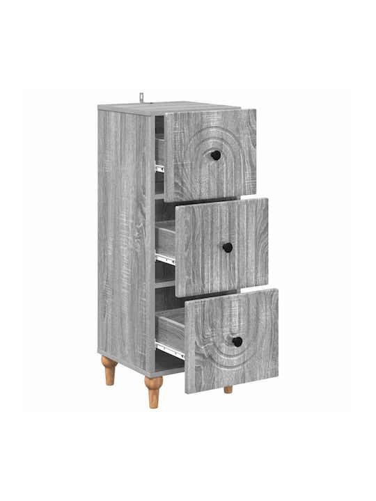 Metal Storage Cabinet L33xW34.5xH90cm