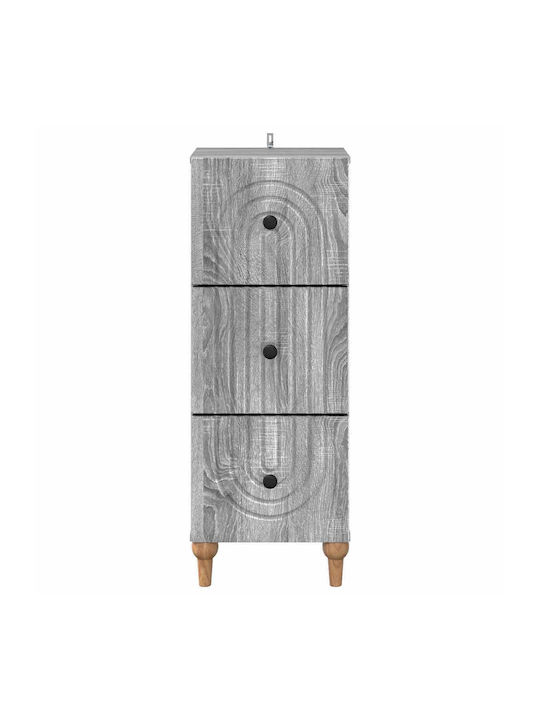 Metal Storage Cabinet L33xW34.5xH90cm