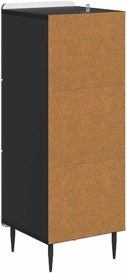 Sertar De Depozitare Din Lemn Cu 3 Sertare M33xL34.5xÎ92cm