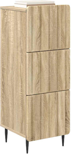 Sertar De Depozitare Din Lemn Cu 3 Sertare M33xL34.5xÎ92cm
