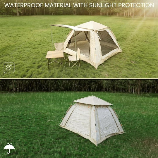Belle Vous Cort de Camping Maro pentru 4 Anotimpuri pentru 4 Persoane 195x195x135cm