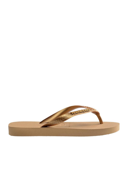 Havaianas Топ Лого Металически Сандали В Златист Цвят 4127244-0570