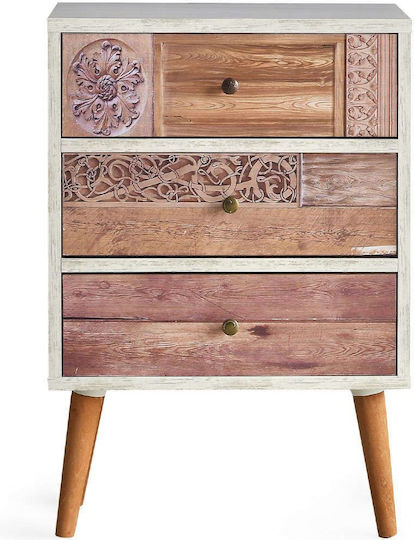 Συρταριέρα Liza 854kln3405 50x35x68cm Multi Συρταριέρα Liza 854kln3405 50x35x68cm Multi