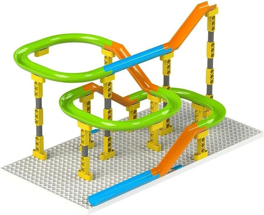 Blix Educational Building Blocks Marble Run for 5+ Years 118 Pieces