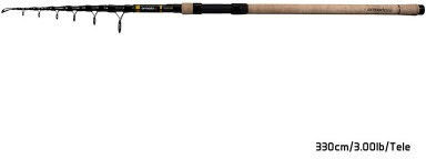 Delphin Armada Nx Travel Carp Telescopic Lansetă Pescuit pentru Turnare 3.3m 300gr