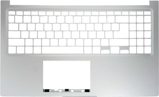 Plastic Laptop Palmrest Cover for Asus Vivobook 15 X1504 X1504z X1504za X1504va F1504z X1504v F1504va S1504va X1504za-bq252w 13n1-gva0k01 90nb1021-r33us0 Silver Code 1-cov1056