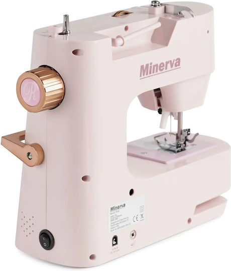 Minerva Mașină de Cusut Roz pentru Uz Casnic