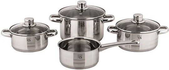 Carl Schmidt Sohn ELO Töpfe Set aus Rostfreiem Stahl 7 Teile