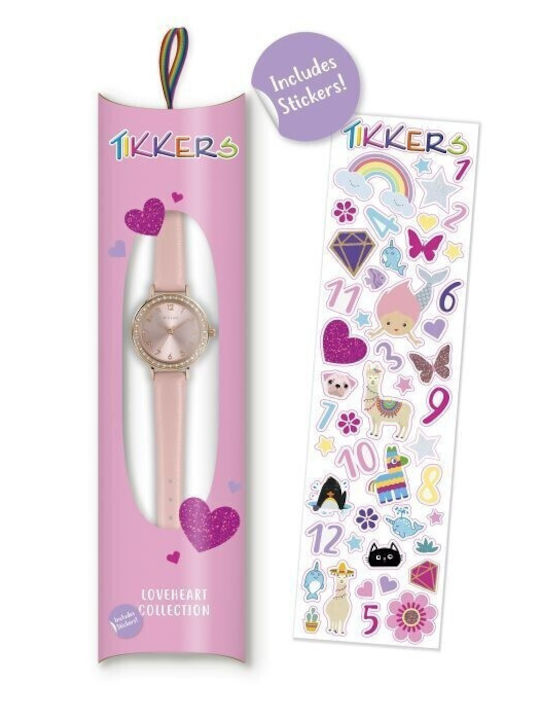 Tikkers Kinderuhren Analoge Rosa