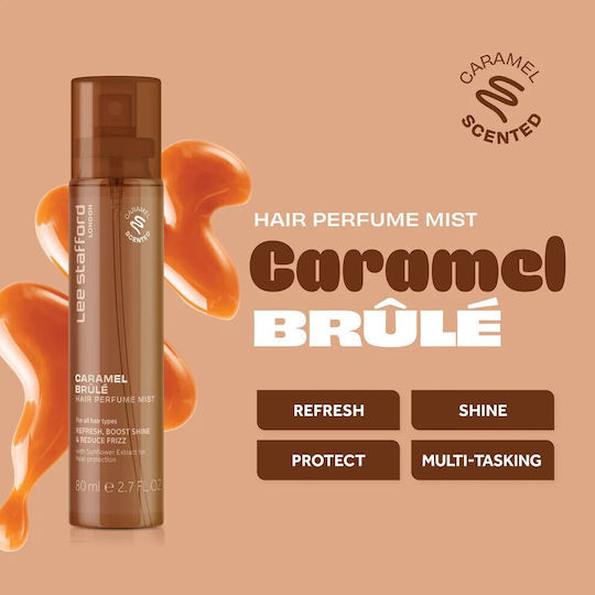 Perfume Mist Hair Caramel Brule 80ml Lee Stafford