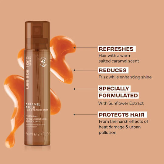 Perfume Mist Hair Caramel Brule 80ml Lee Stafford