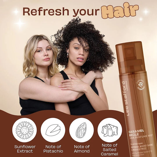 Perfume Mist Hair Caramel Brule 80ml Lee Stafford