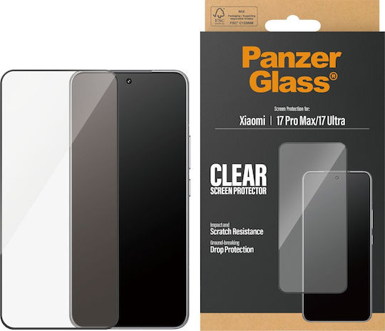 PanzerGlass Защитен Екран С Ултра-широко Покритие Xiaomi 17 Pro Max