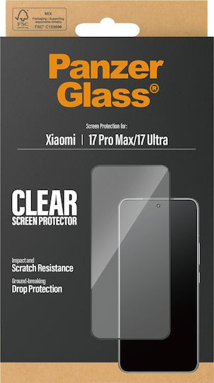 PanzerGlass Защитен Екран С Ултра-широко Покритие Xiaomi 17 Pro Max