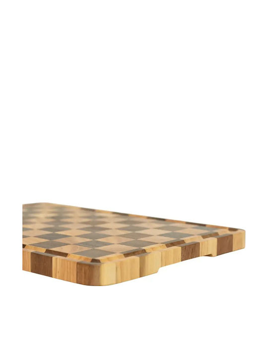 End Grain Дървено Плато За Сервиране 35x24см pl505.032