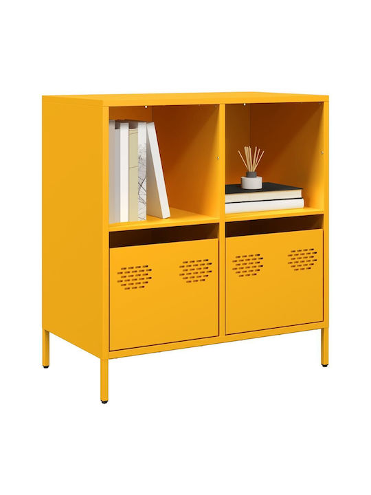 Metal Storage Shelf Unit W68xD39xH73.5cm