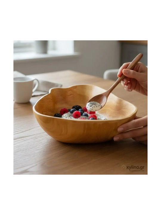 Round Wooden Serving Bowl bl699.061