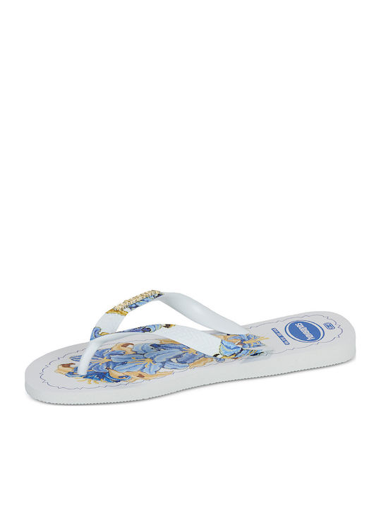 Top Tropicalia Vibes II Flip Flops in White Colour