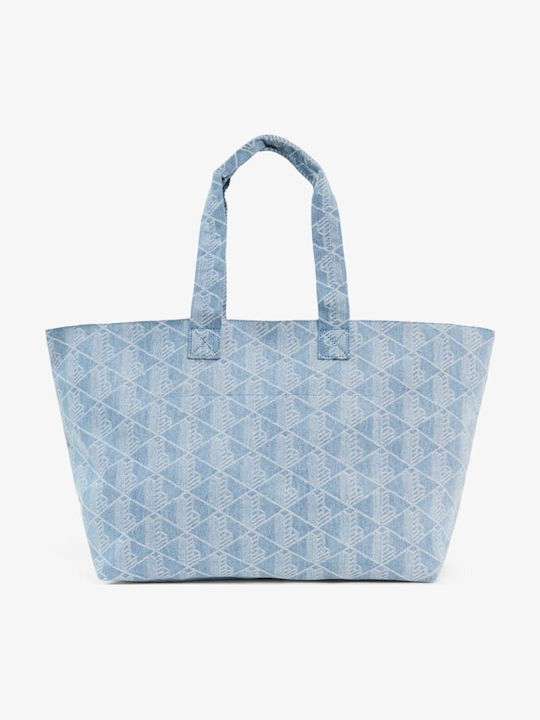 Damentasche Shopper Schulter Hellblaue